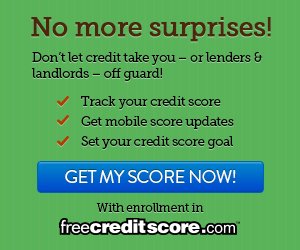 No more surprises! Get your credit score now!