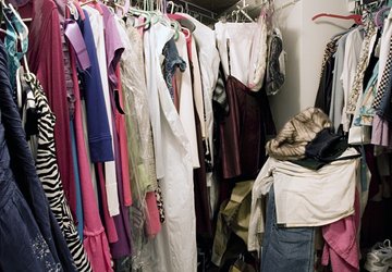 Cluttered Closet Cluttered Closet